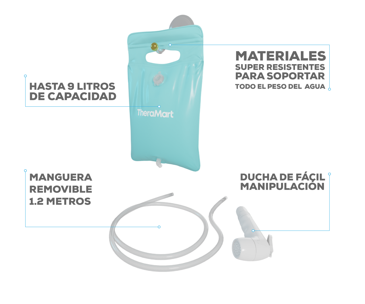 Ducha Portátil TheraAqua Theramart