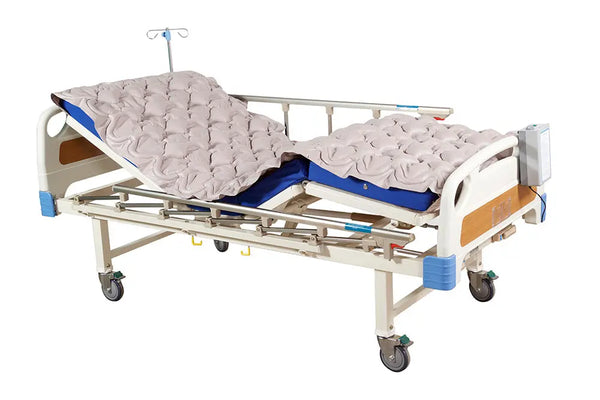 Cama Manual 2 Posiciones + Colchón + Antiescaras Estándar – Promsa