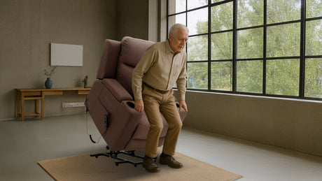 Sillon con Masaje de Aire TheraLift Royal Theramart