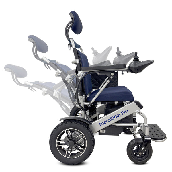 Silla de Rueda Eléctrica Reclinable TheraRider Pro