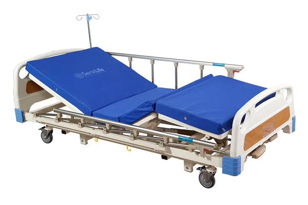 Cama Manual 3 pos + Colchón Seccionado - Promsa