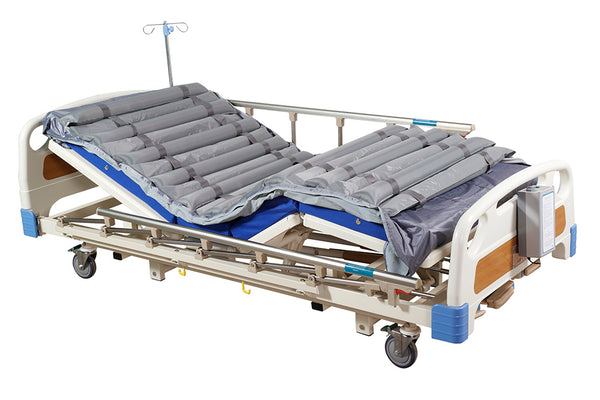 Cama Manual 3 Posiciones + Colchón + Antiescaras Tubular – Promsa