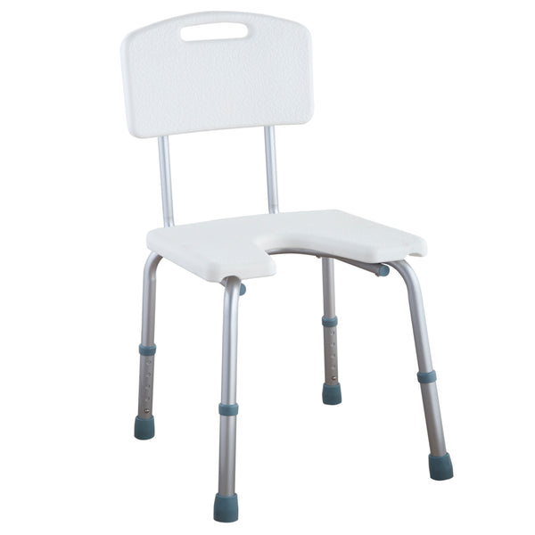 SILLA DE DUCHA CON REBAJE U