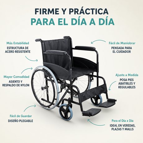 Silla de Ruedas Estándar Promsa